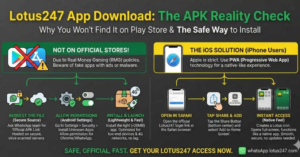 Lotus247 App Download: The APK Reality Check